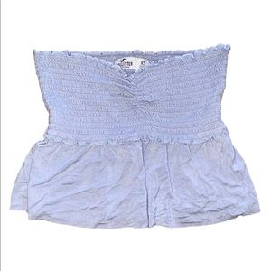 Blue Hollister Tube Top